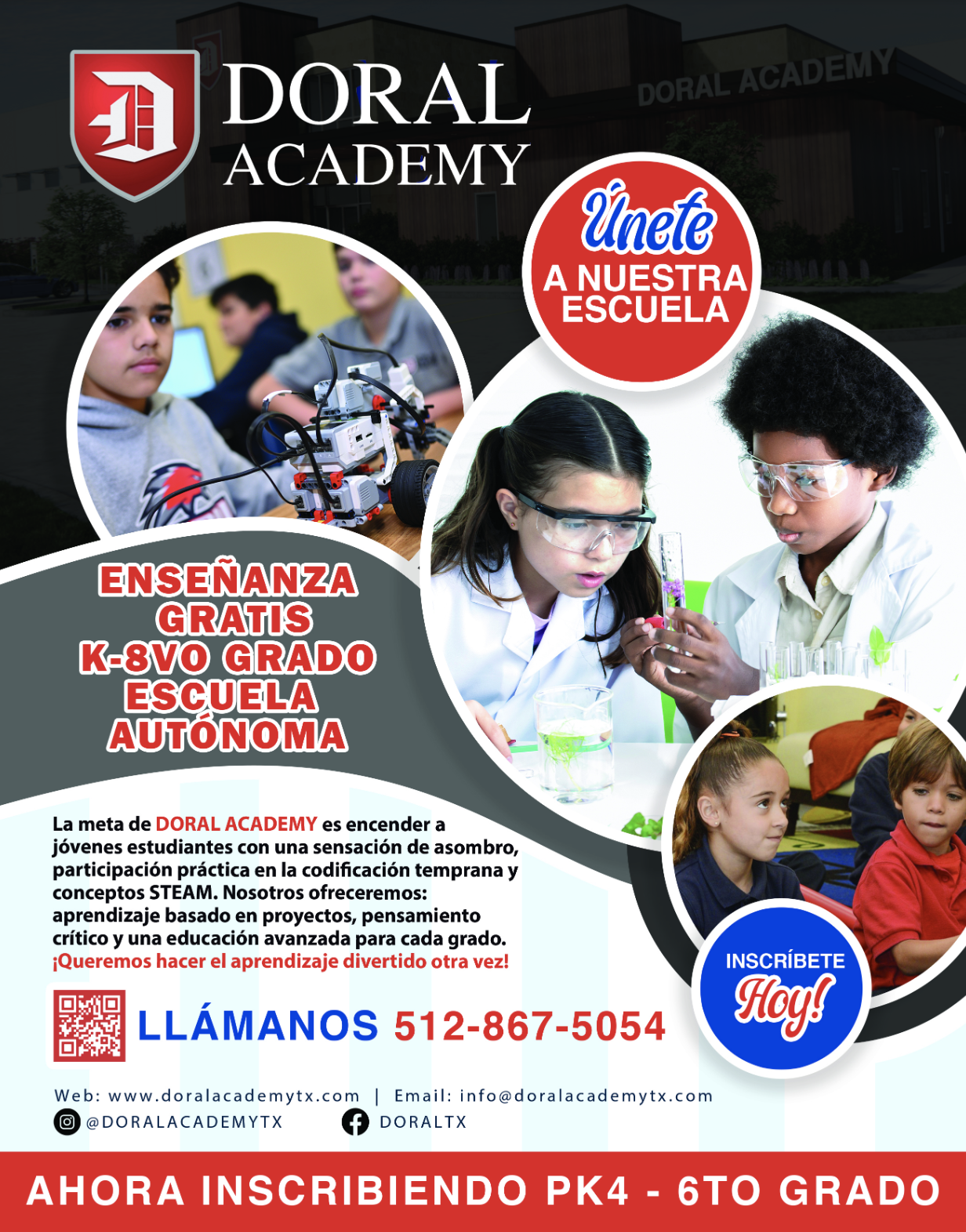 Información en Español at Doral Academy of Texas